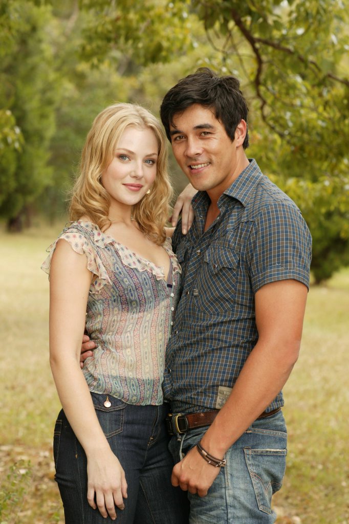 Jessica Marais and James Stewart pictured in the family drama Packed to the Rafters. Jessica Marais and James Stewart pictured in the family drama Packed to the Rafters.